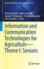 Cover von Information and Communication Technologies for AgricultureTheme I: Sensors