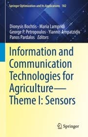 Cover von Information and Communication Technologies for Agriculture-Theme I: Sensors