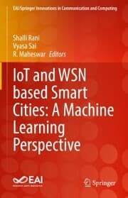Cover von IoT and WSN based Smart Cities: A Machine Learning Perspective