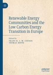 Cover von Renewable Energy Communities and the Low Carbon Energy Transition in Europe