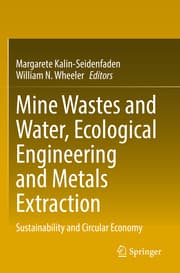 Cover von Mine Wastes and Water, Ecological Engineering and Metals Extraction