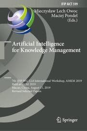 Cover von Artificial Intelligence for Knowledge Management