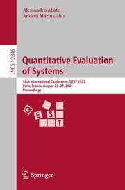 Cover von Quantitative Evaluation of Systems