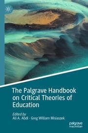 Cover von The Palgrave Handbook on Critical Theories of Education