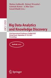 Cover von Big Data Analytics and Knowledge Discovery