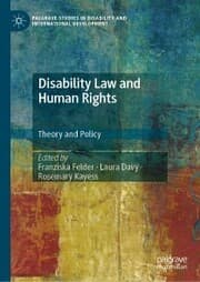 Cover von Disability Law and Human Rights