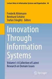 Cover von Innovation Through Information Systems