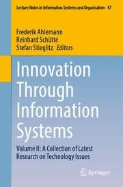 Cover von Innovation Through Information Systems