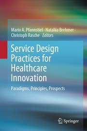 Cover von Service Design Practices for Healthcare Innovation