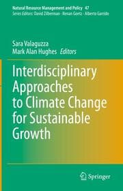 Cover von Interdisciplinary Approaches to Climate Change for Sustainable Growth