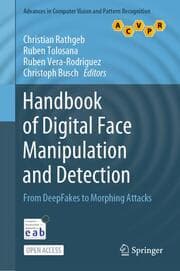 Cover von Handbook of Digital Face Manipulation and Detection