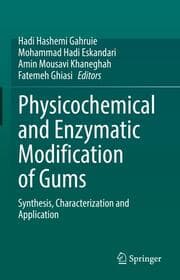 Cover von Physicochemical and Enzymatic Modification of Gums