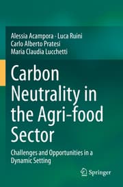 Cover von Carbon Neutrality in the Agri-food Sector