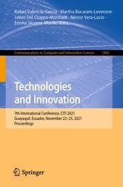 Cover von Technologies and Innovation