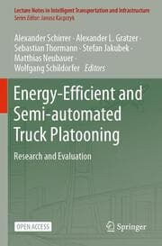 Cover von Energy-Efficient and Semi-automated Truck Platooning