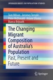 Cover von The Changing Migrant Composition of Australia's Population