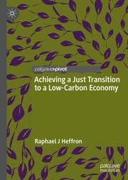 Cover von Achieving a Just Transition to a Low-Carbon Economy