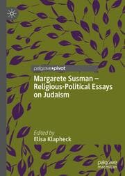 Cover von Margarete Susman - Religious-Political Essays on Judaism