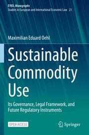 Cover von Sustainable Commodity Use
