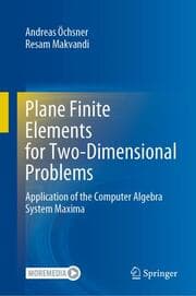 Cover von Plane Finite Elements for Two-Dimensional Problems