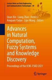 Cover von Advances in Natural Computation, Fuzzy Systems and Knowledge Discovery