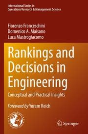 Cover von Rankings and Decisions in Engineering