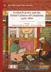 Cover von Scribal Practice and the Global Cultures of Colophons, 1400-1800