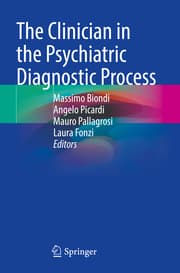 Cover von The Clinician in the Psychiatric Diagnostic Process