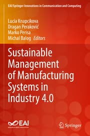 Cover von Sustainable Management of Manufacturing Systems in Industry 4.0