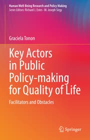Cover von Key Actors in Public Policy-making for Quality of Life
