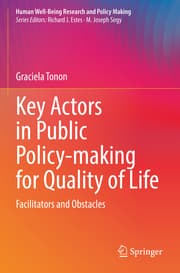 Cover von Key Actors in Public Policy-making for Quality of Life