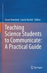 Cover von Teaching Science Students to Communicate: A Practical Guide
