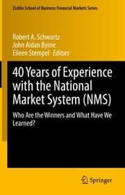 Cover von 40 Years of Experience with the National Market System (NMS)