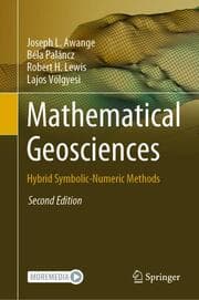 Cover von Mathematical Geosciences
