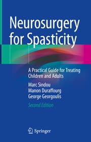 Cover von Neurosurgery for Spasticity