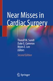 Cover von Near Misses in Cardiac Surgery