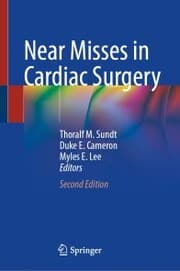 Cover von Near Misses in Cardiac Surgery