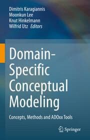 Cover von Domain-Specific Conceptual Modeling