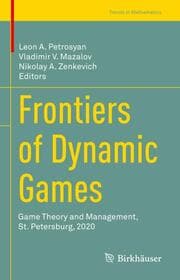Cover von Frontiers of Dynamic Games