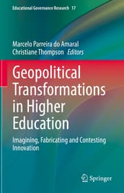 Cover von Geopolitical Transformations in Higher Education