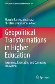 Cover von Geopolitical Transformations in Higher Education