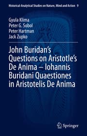 Cover von John Buridans Questions on Aristotles De Anima - Iohannis Buridani Quaestiones in Aristotelis De Anima
