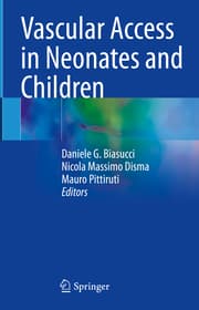 Cover von Vascular Access in Neonates and Children