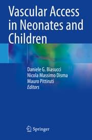 Cover von Vascular Access in Neonates and Children