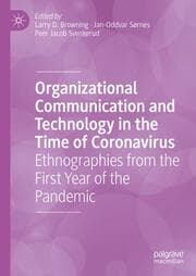 Cover von Organizational Communication and Technology in the Time of Coronavirus