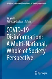Cover von COVID-19 Disinformation: A Multi-National, Whole of Society Perspective