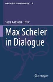 Cover von Max Scheler in Dialogue