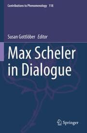 Cover von Max Scheler in Dialogue