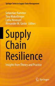 Cover von Supply Chain Resilience