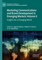 Cover von Marketing Communications and Brand Development in Emerging Markets Volume II